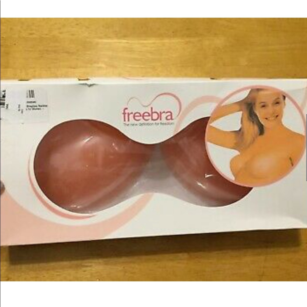 New FREEBRA Self Adhesive Silicone Push-up BRA Cup